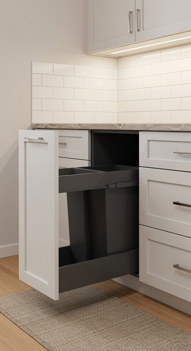 organized concealed versatile streamlined kitchen