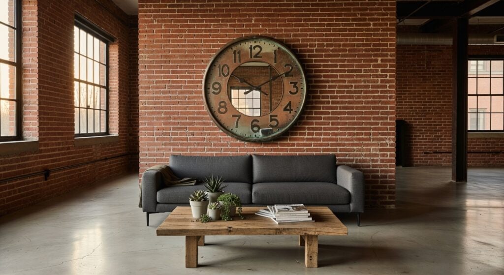10 Best Oversized Vintage-Style Metal Wall Clocks with Industrial Mirrors for 2026