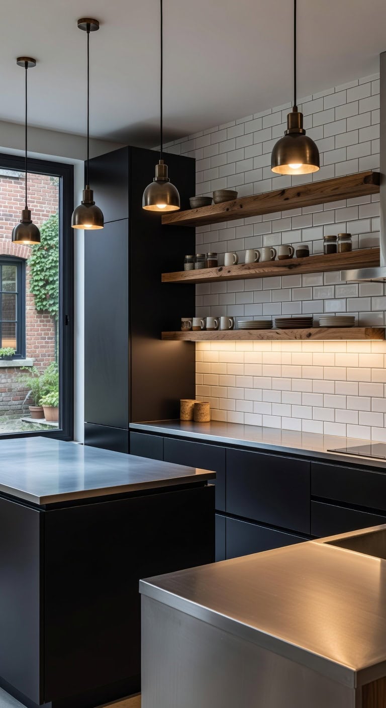 professional metal kitchen cabinets