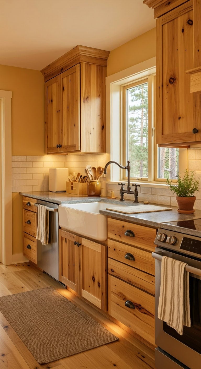 protect knotty alder from moisture