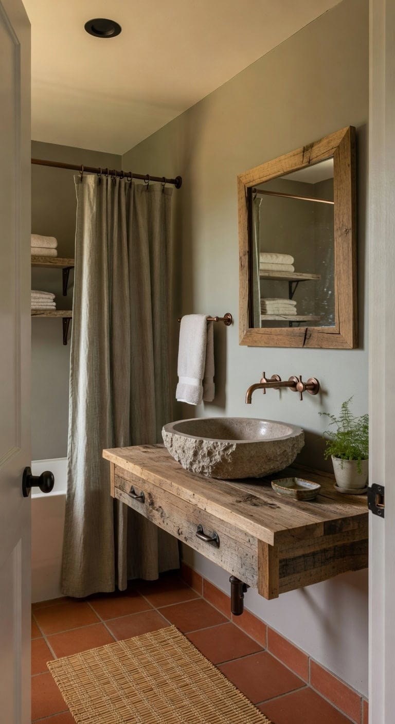 reclaimed rustic sage sanctuary
