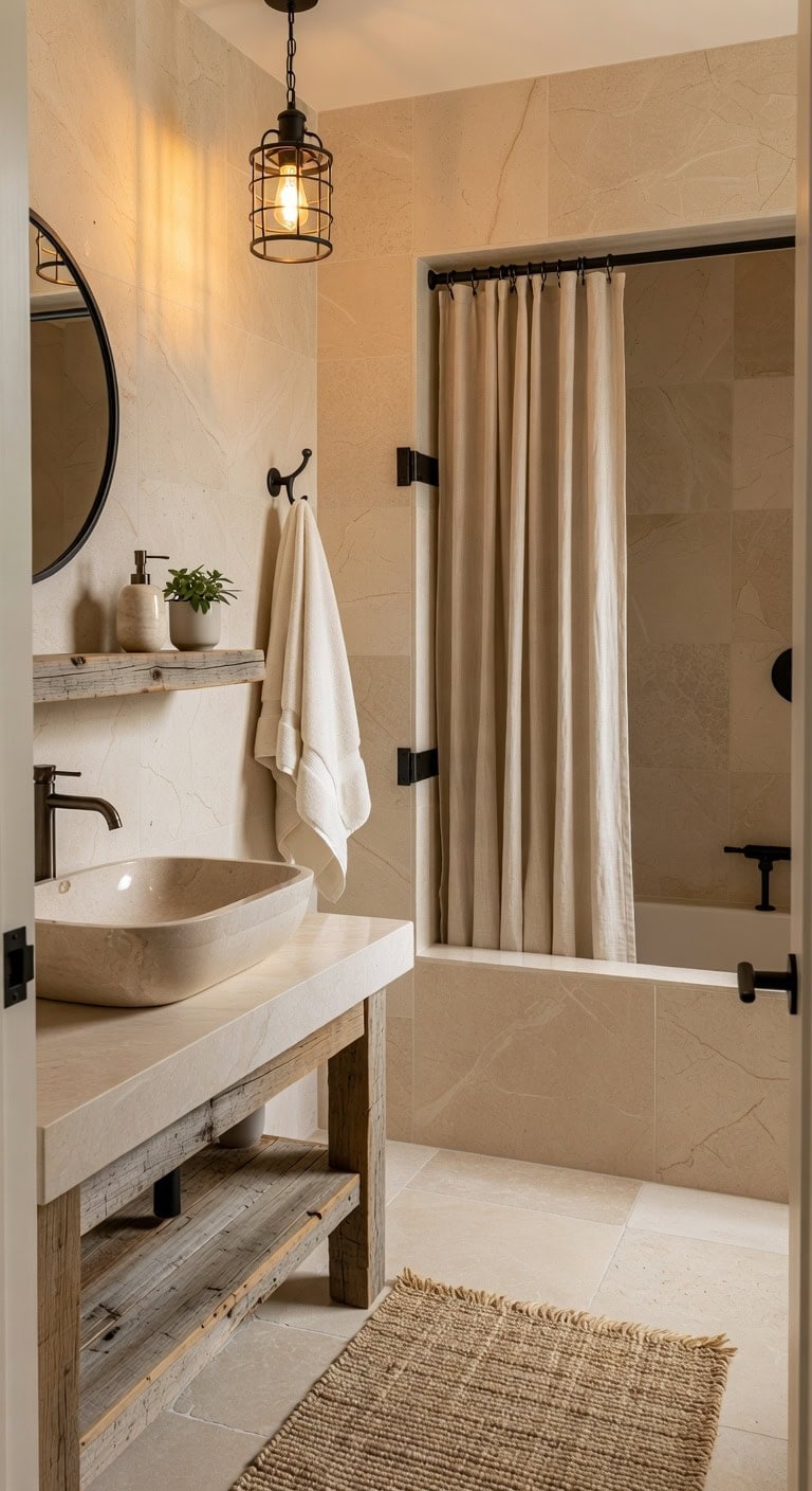 reclaimed wood stone blend