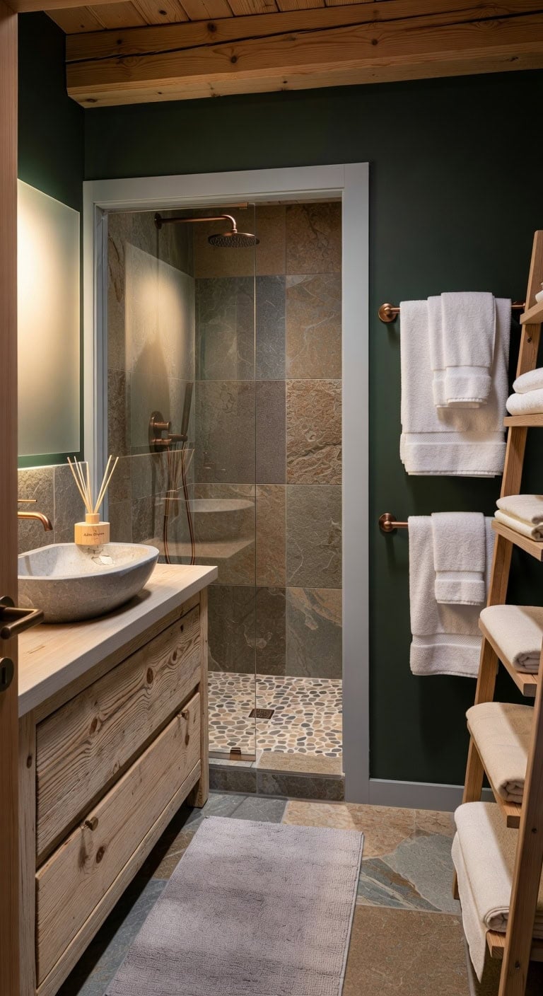 river rock pine spa retreat