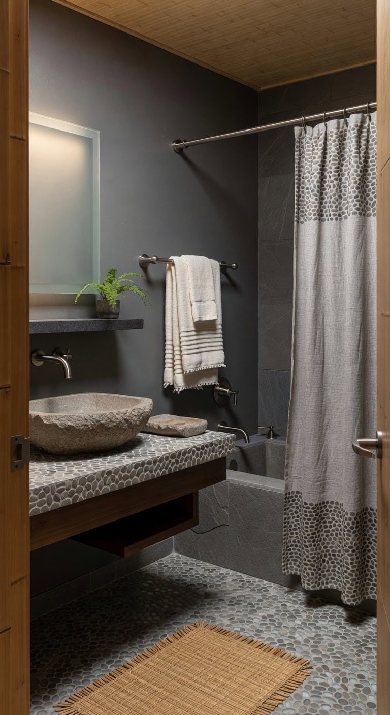 river rock spa retreat