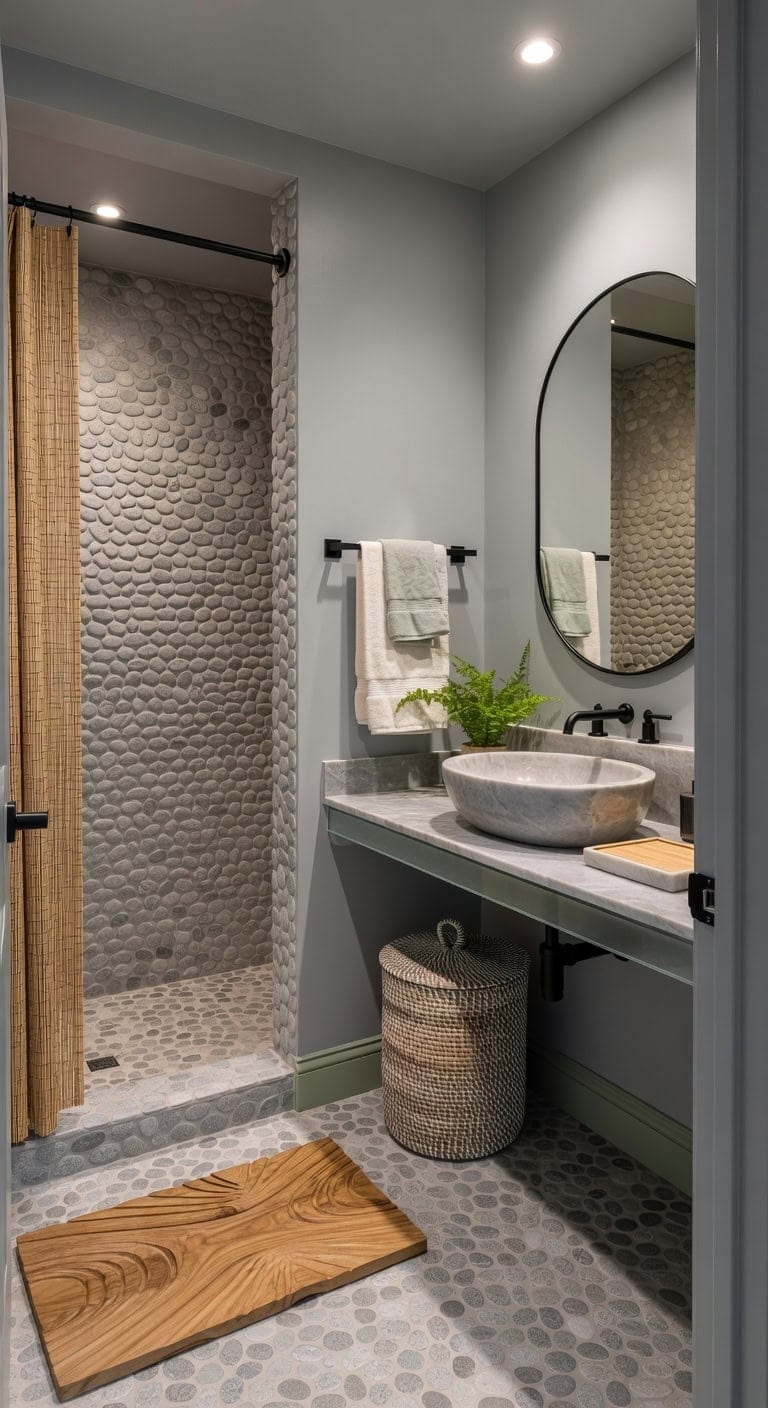 river stone bamboo spa retreat
