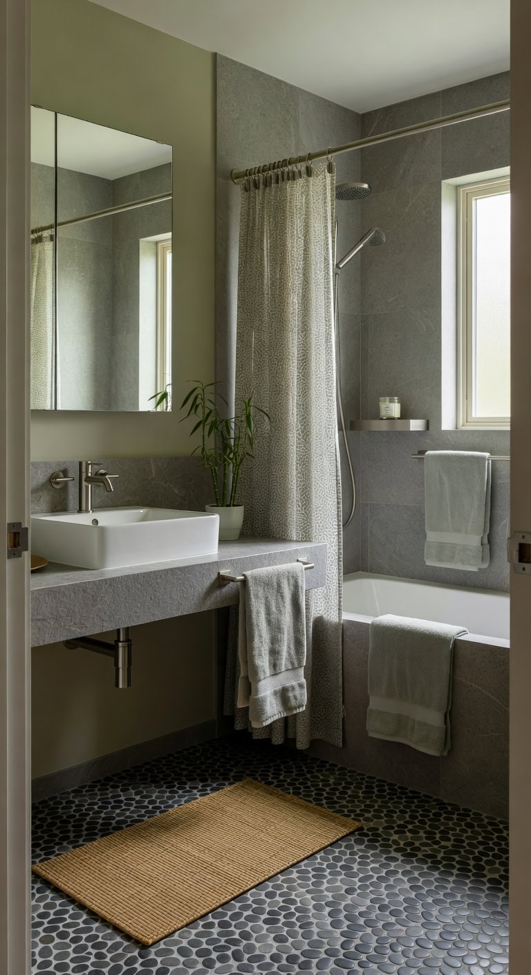 river stone spa retreat ambiance