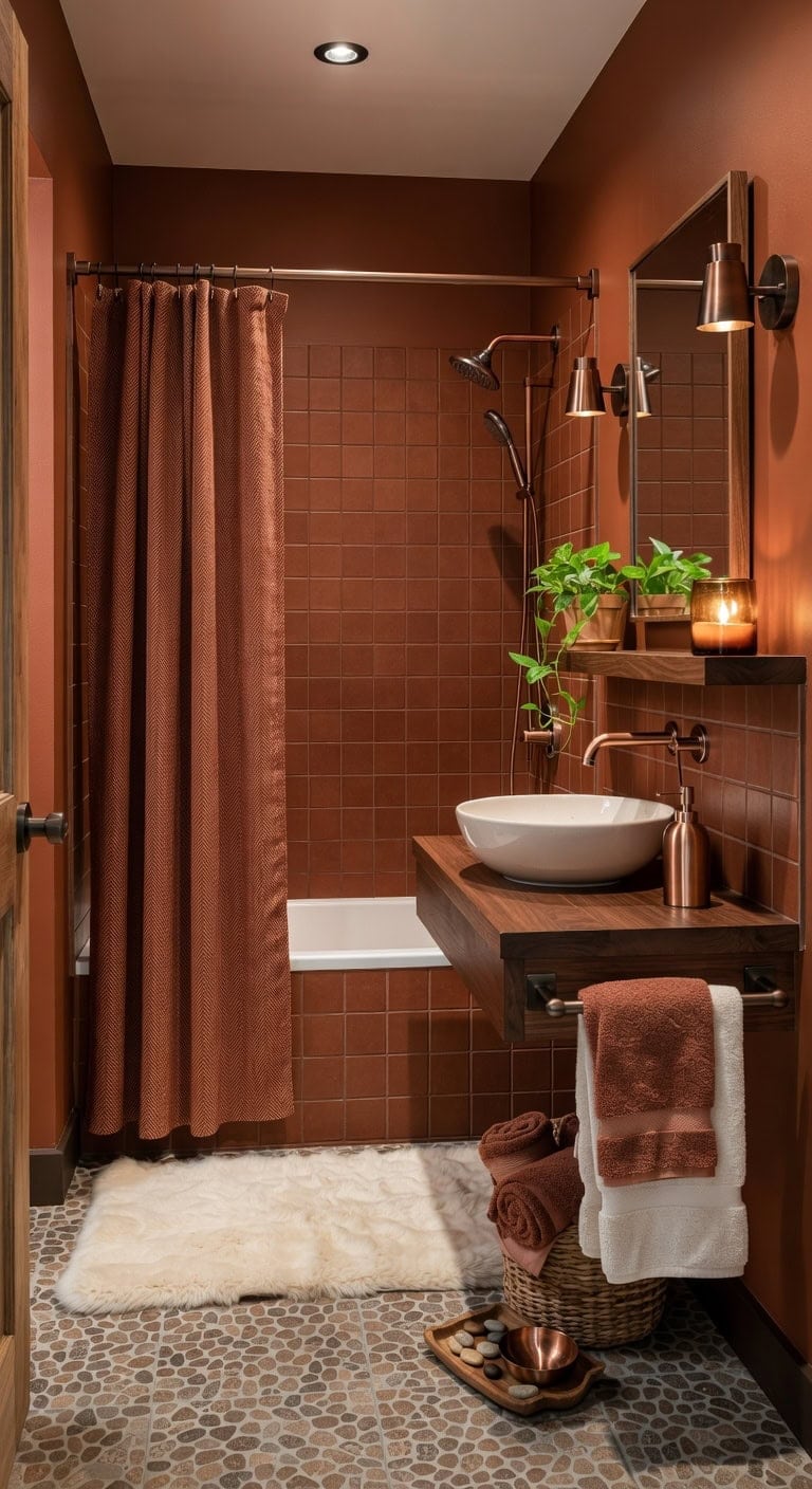 rust and cocoa retreat