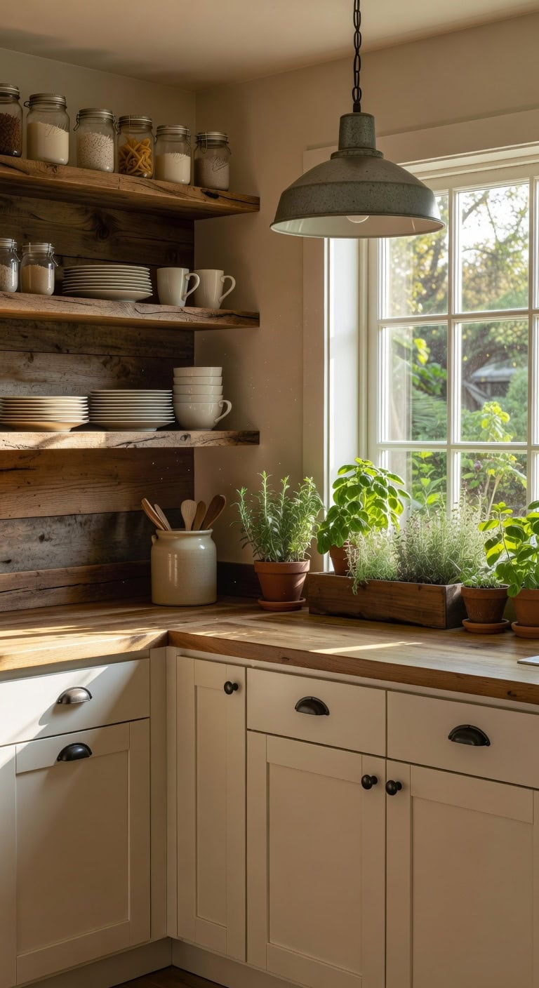rustic farmhouse kitchen cabinet designs