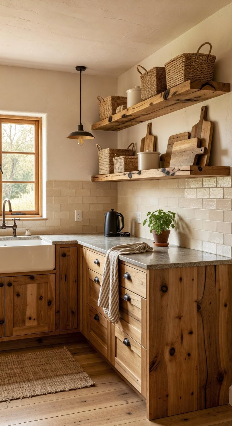 rustic open warm cohesive