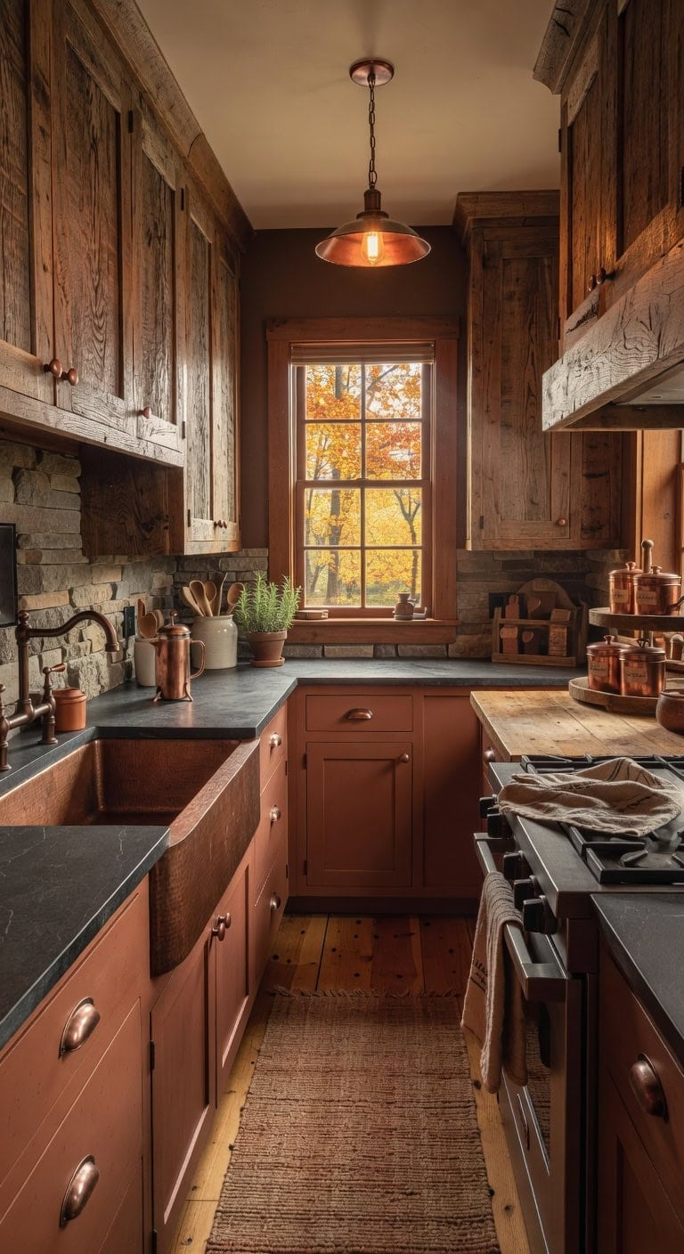 rustic warm collected handcrafted