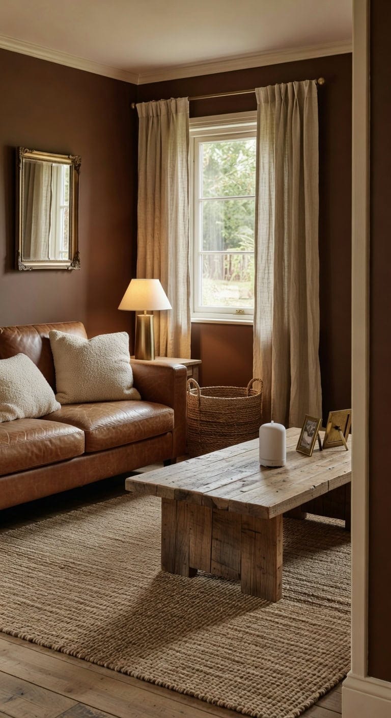 rustic woven jute warmth