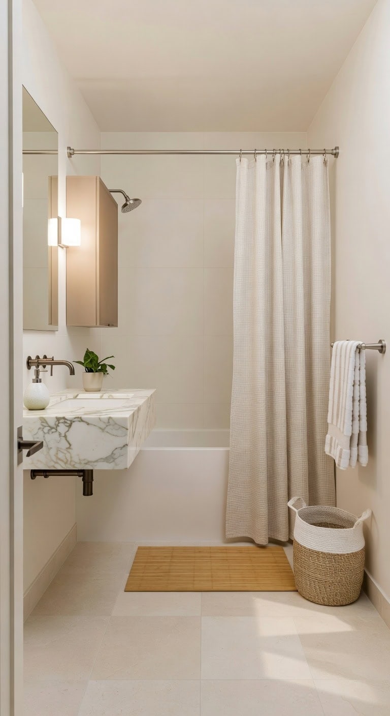 sand and ivory minimalist spa