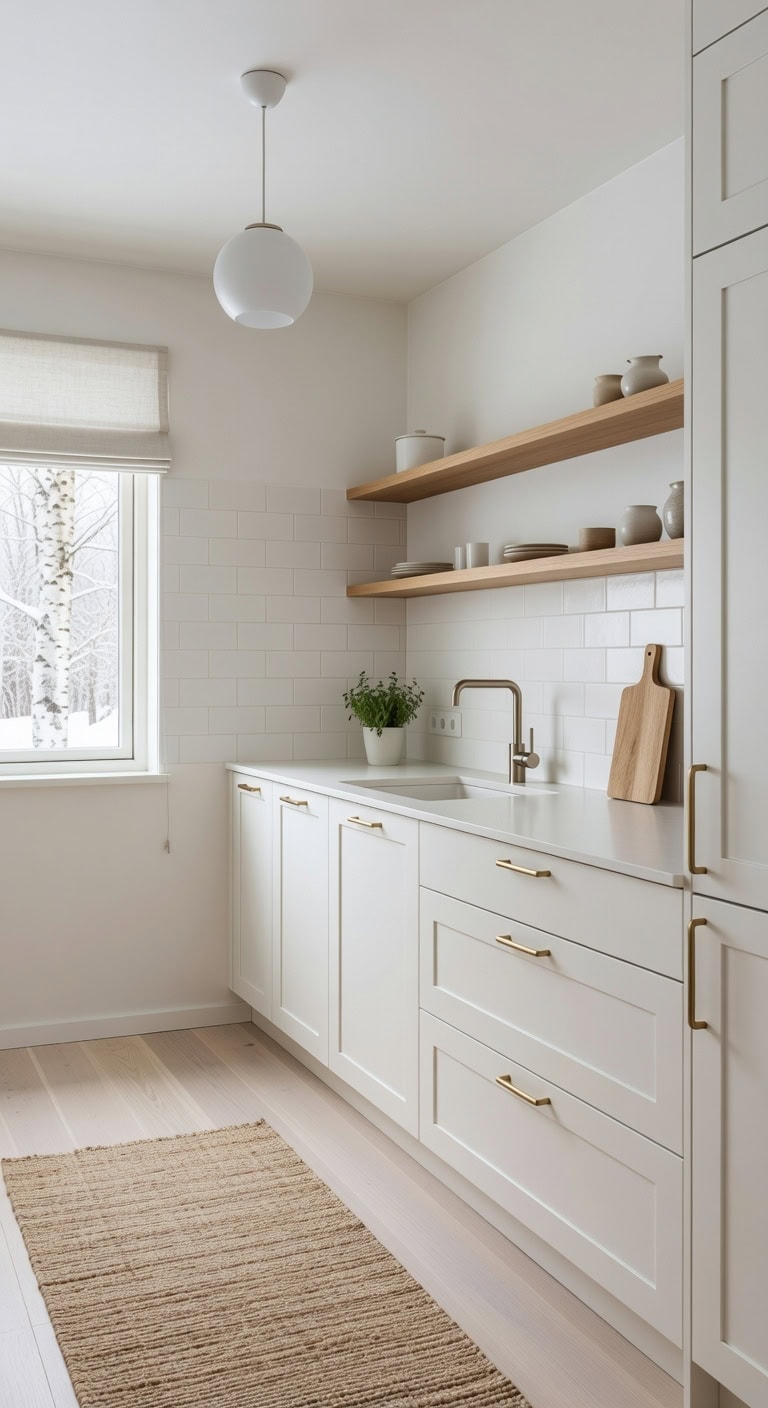 scandi minimal airy livable natural