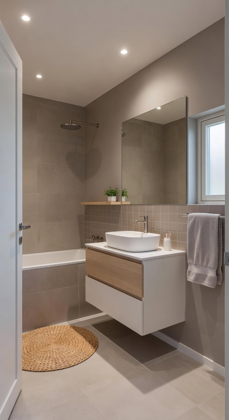 scandinavian spa inspired gray sanctuary
