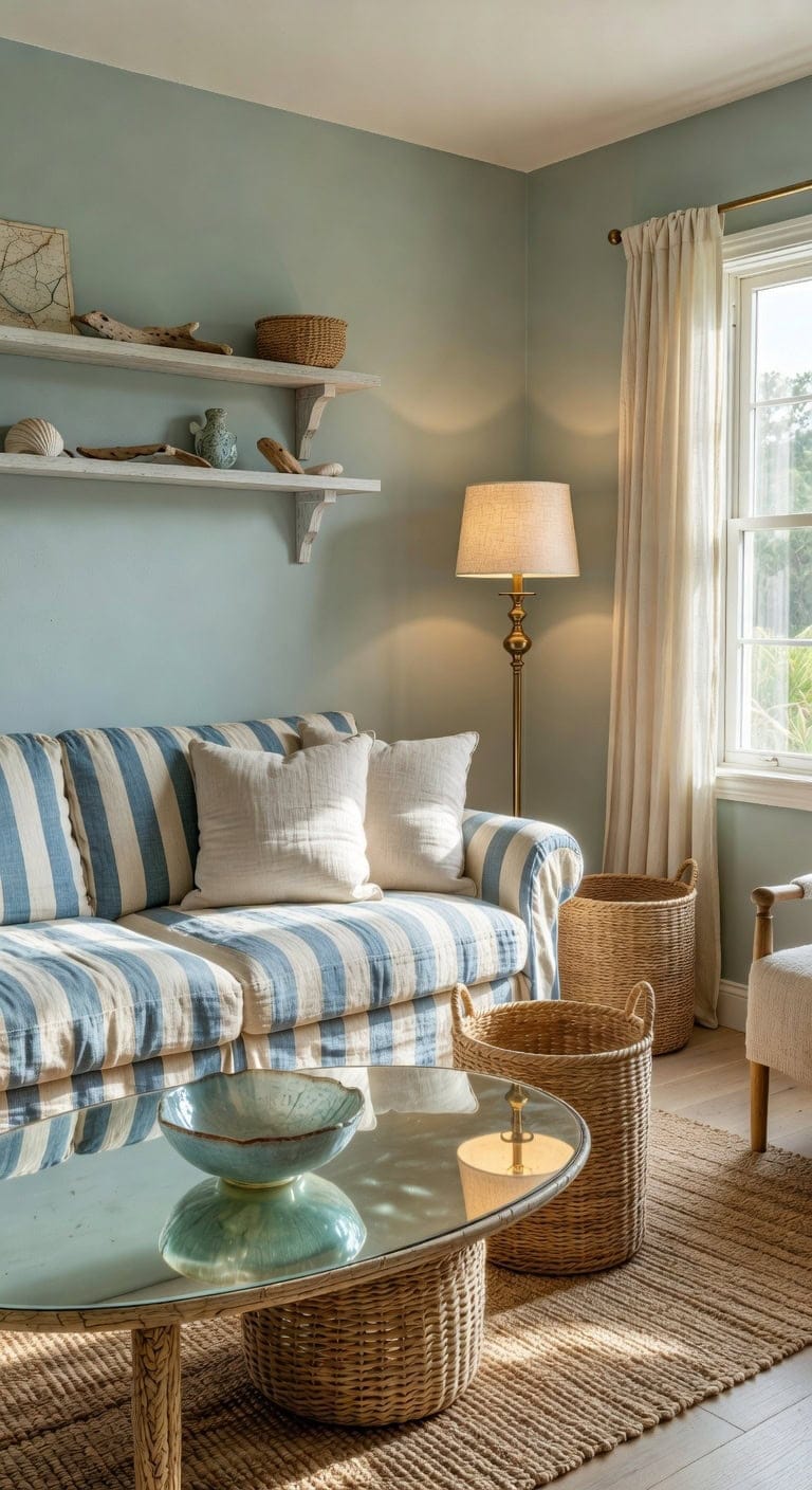 sea glass coastal linen retreat