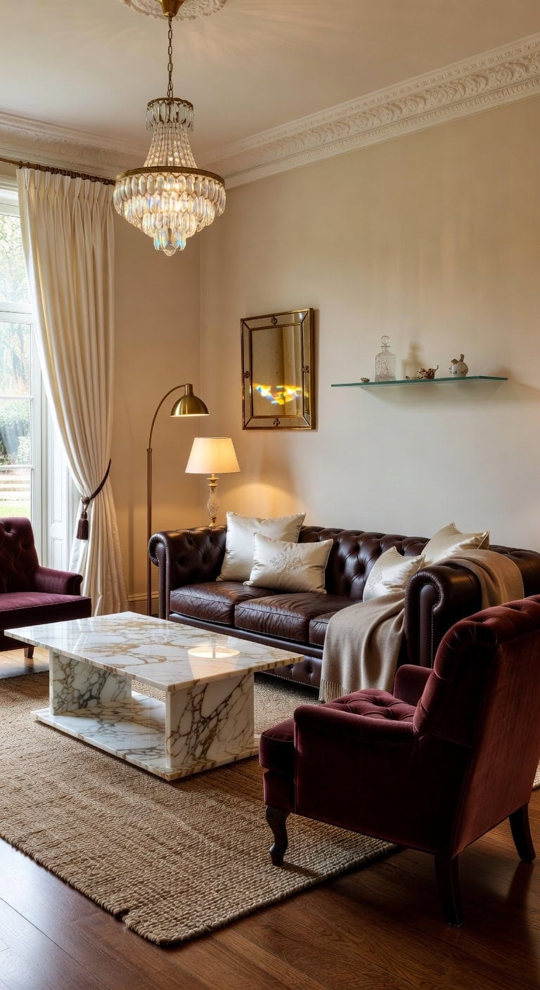 silk marble crystal elegance