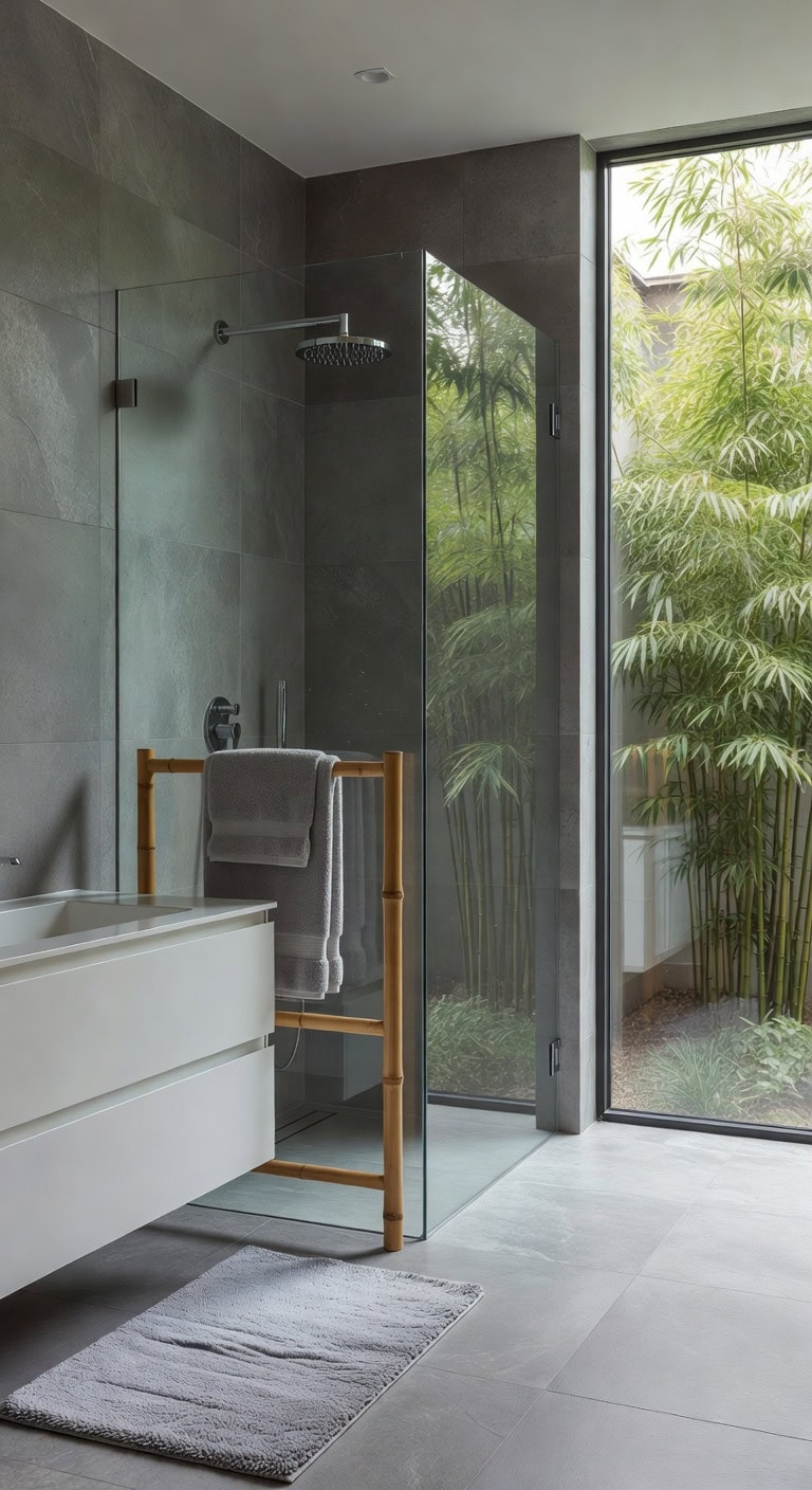 silver fixture polished bathroom ideas