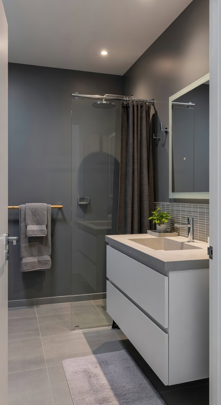 slate gray bamboo spa
