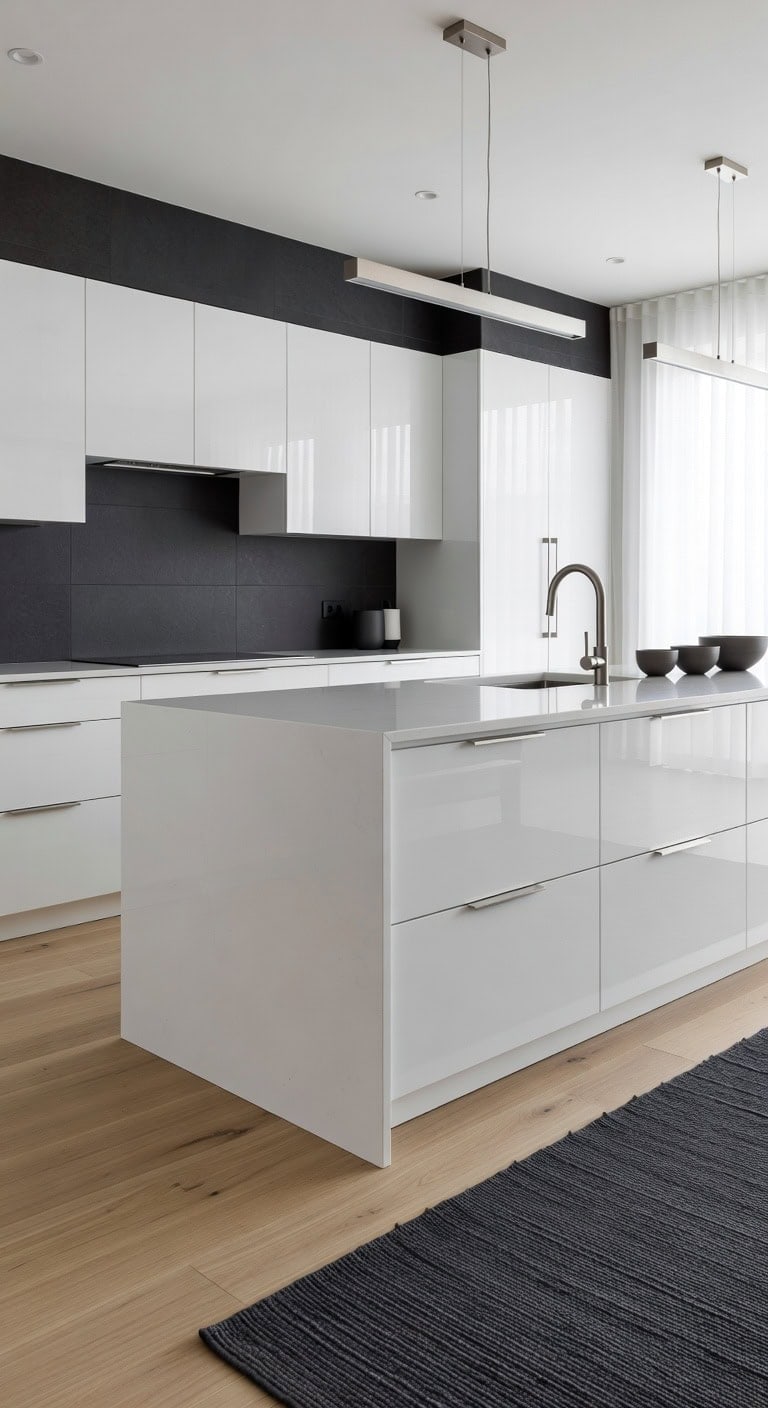 sleek modern intentional harmonious