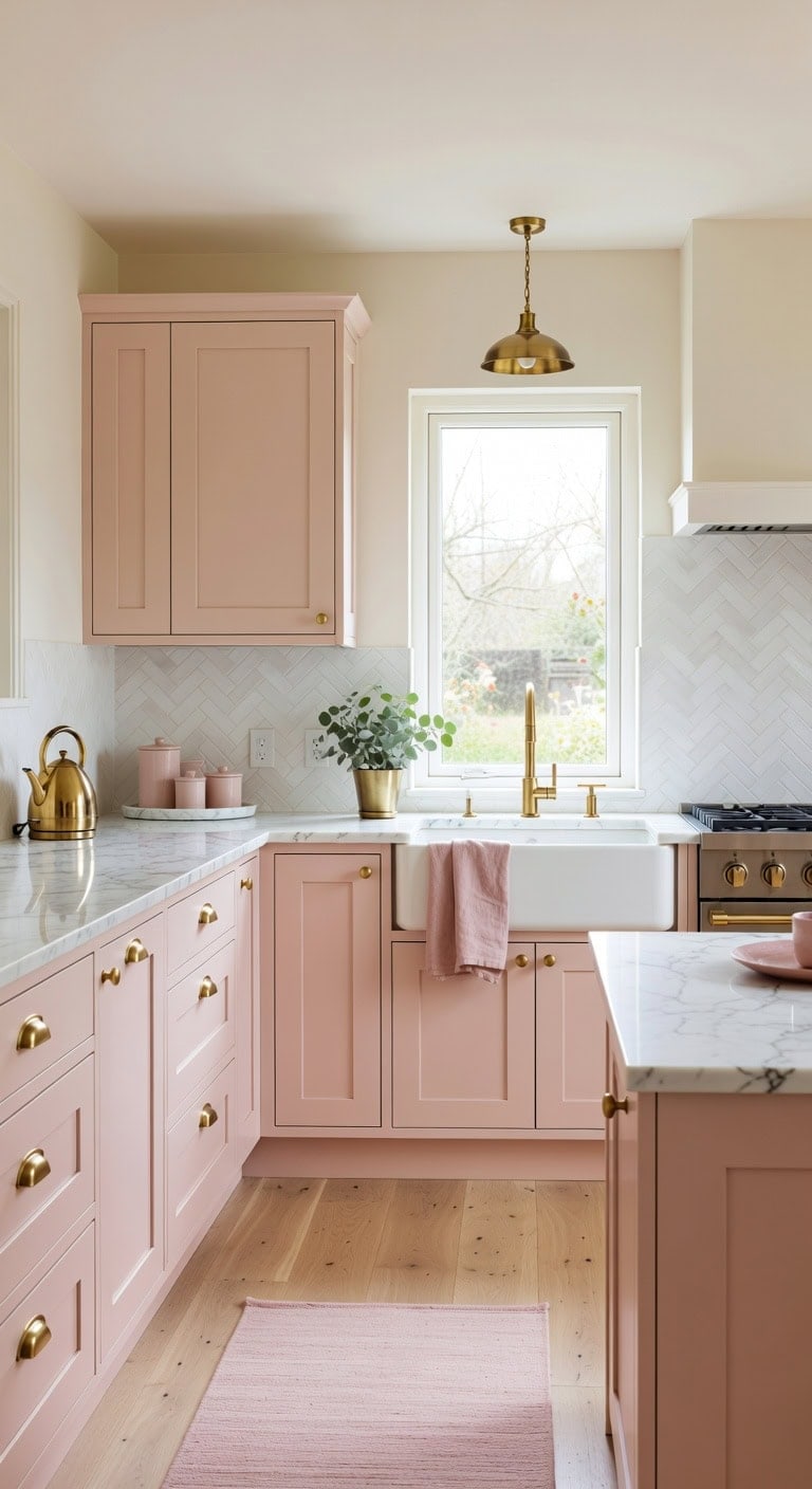 soft modern timeless kitchen design