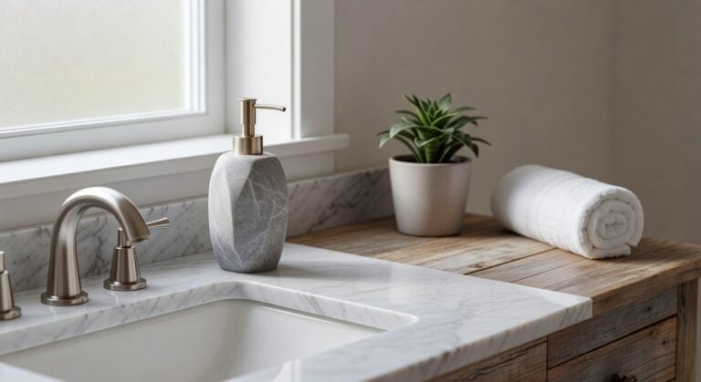 stone soap dispenser accessories