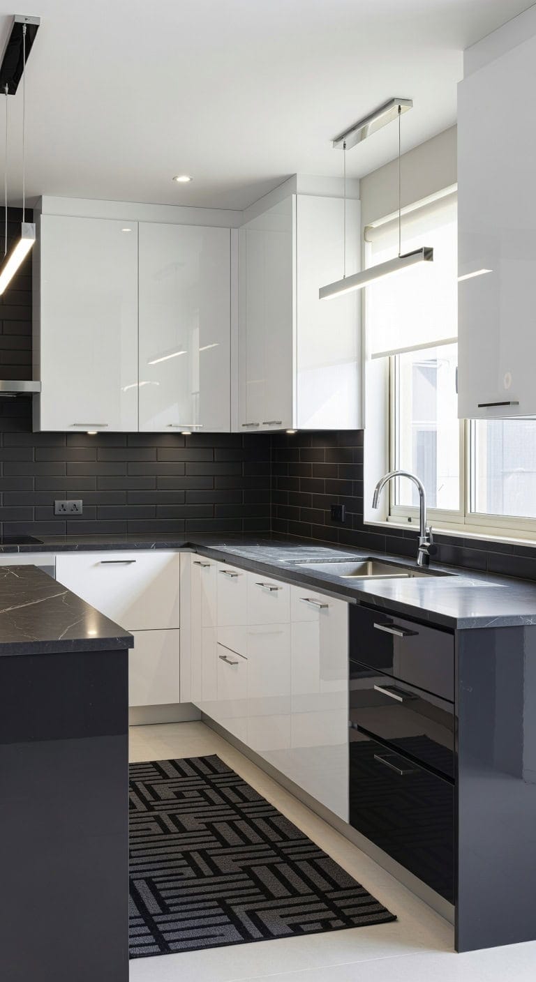 striking bright modern easy to clean