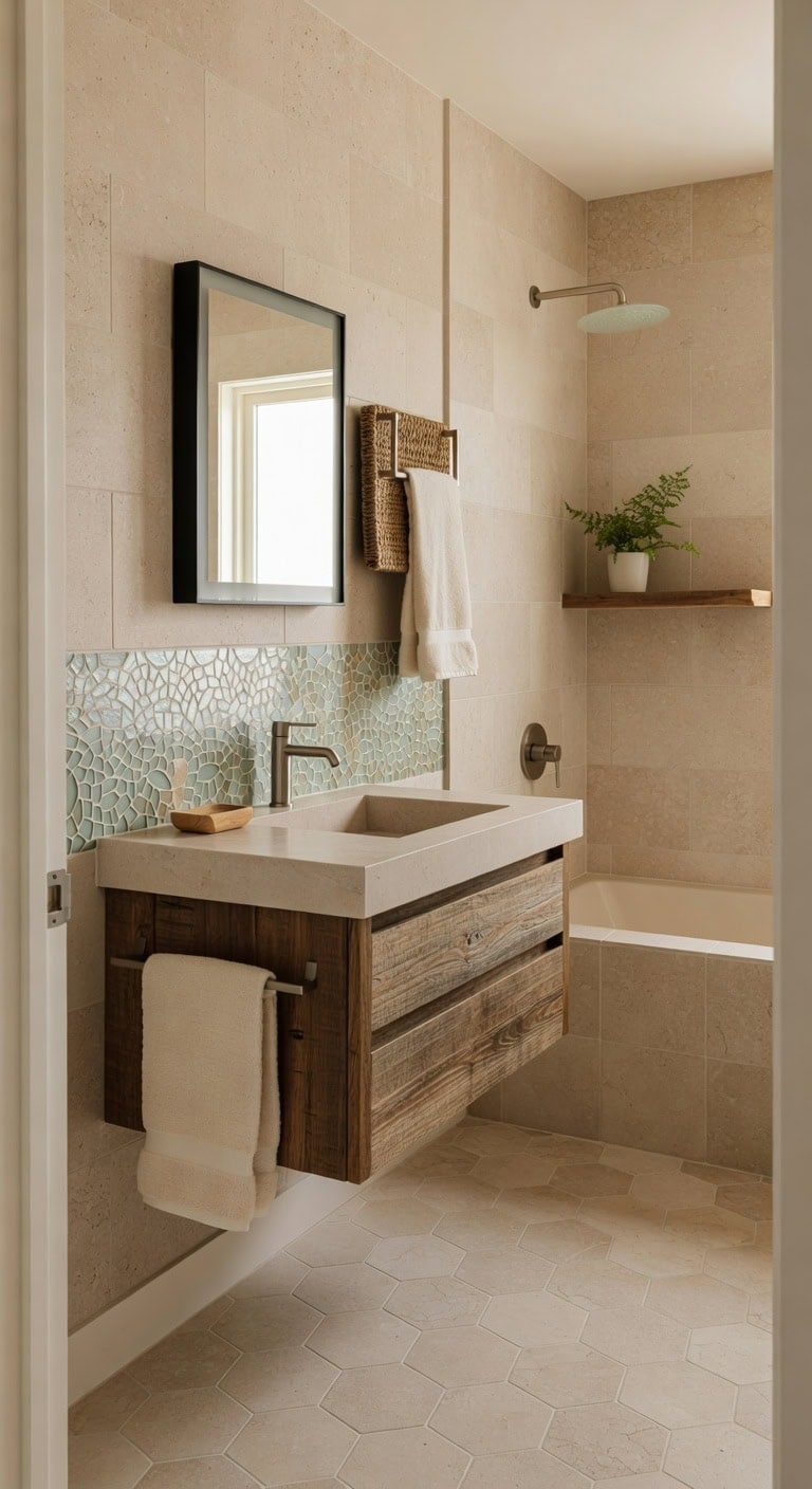 sustainable spa inspired natural materials