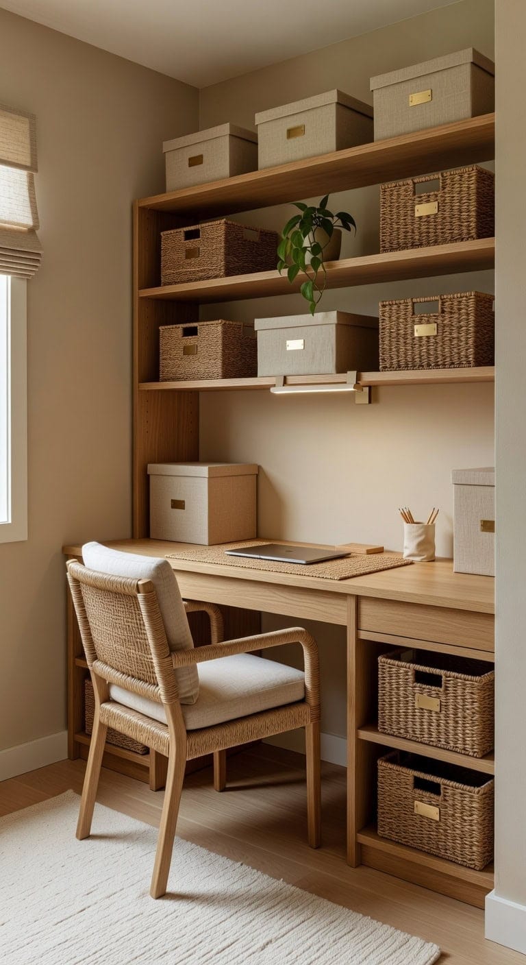 tame clutter with coordinated storage