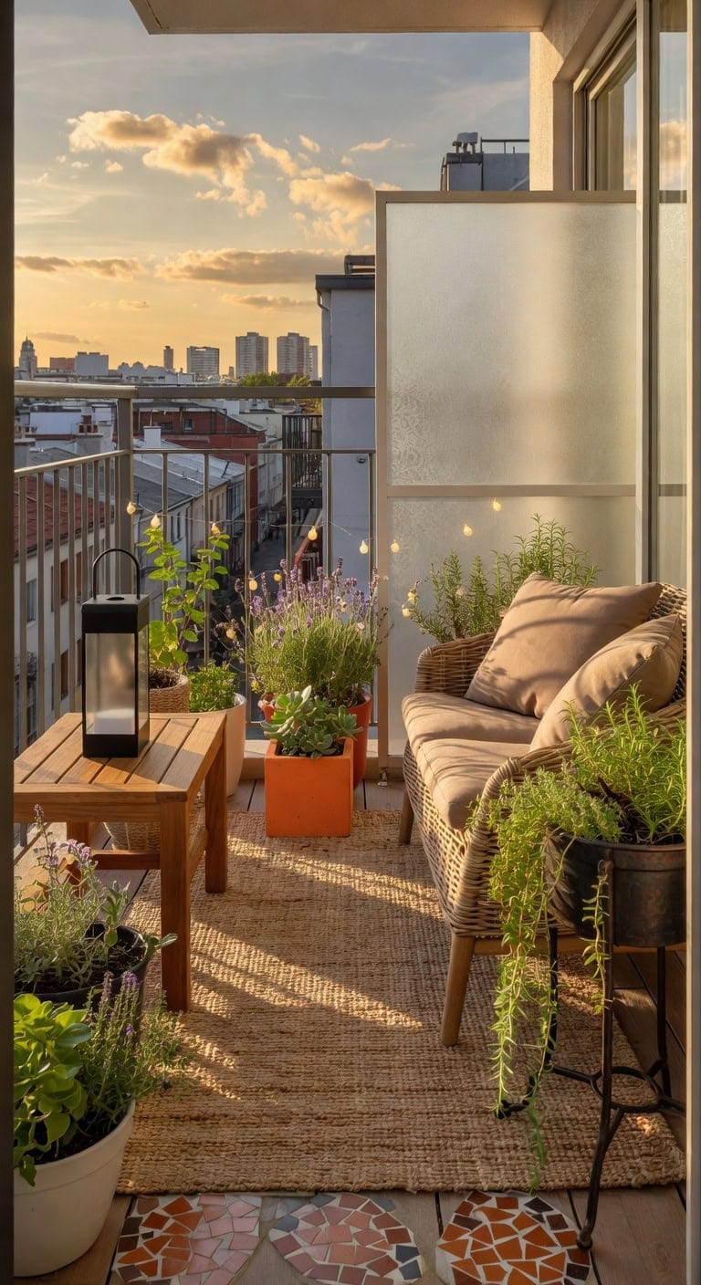tangerine concrete cube planter