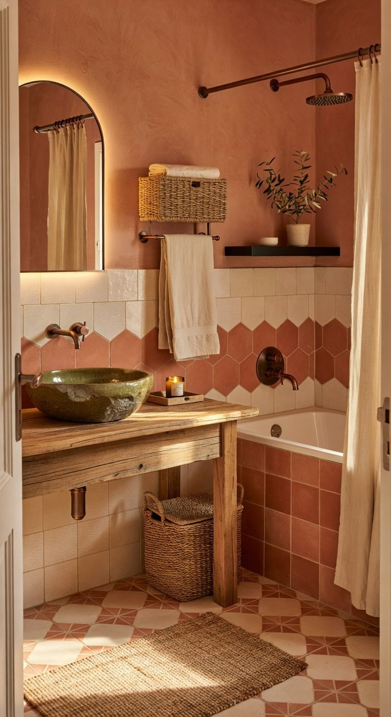 terracotta mediterranean olive oasis