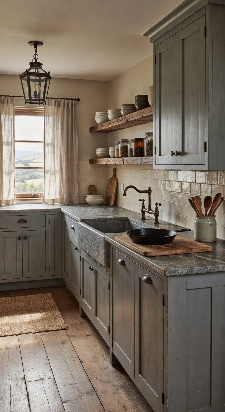 timeless rustic kitchen charm