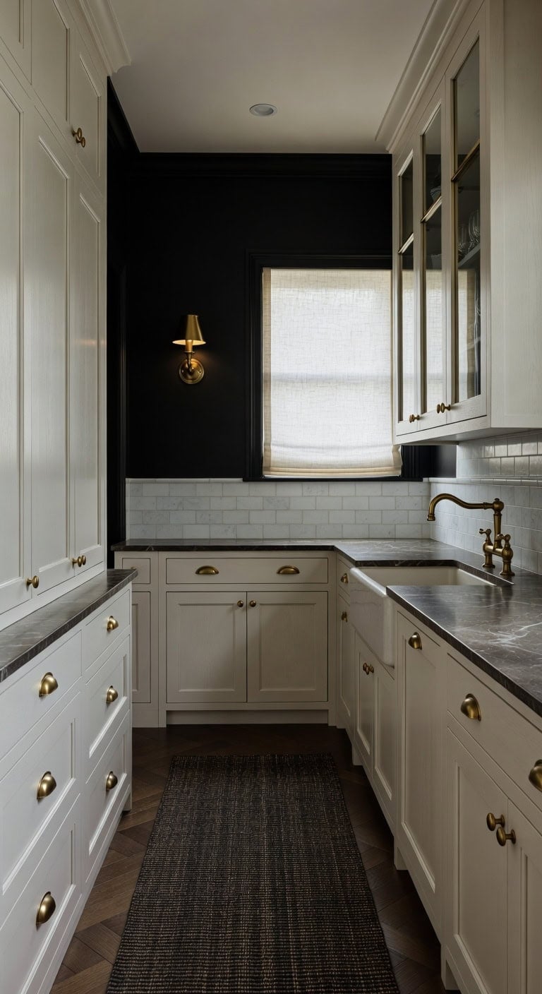 timeless warm textured hardworking butler s pantry