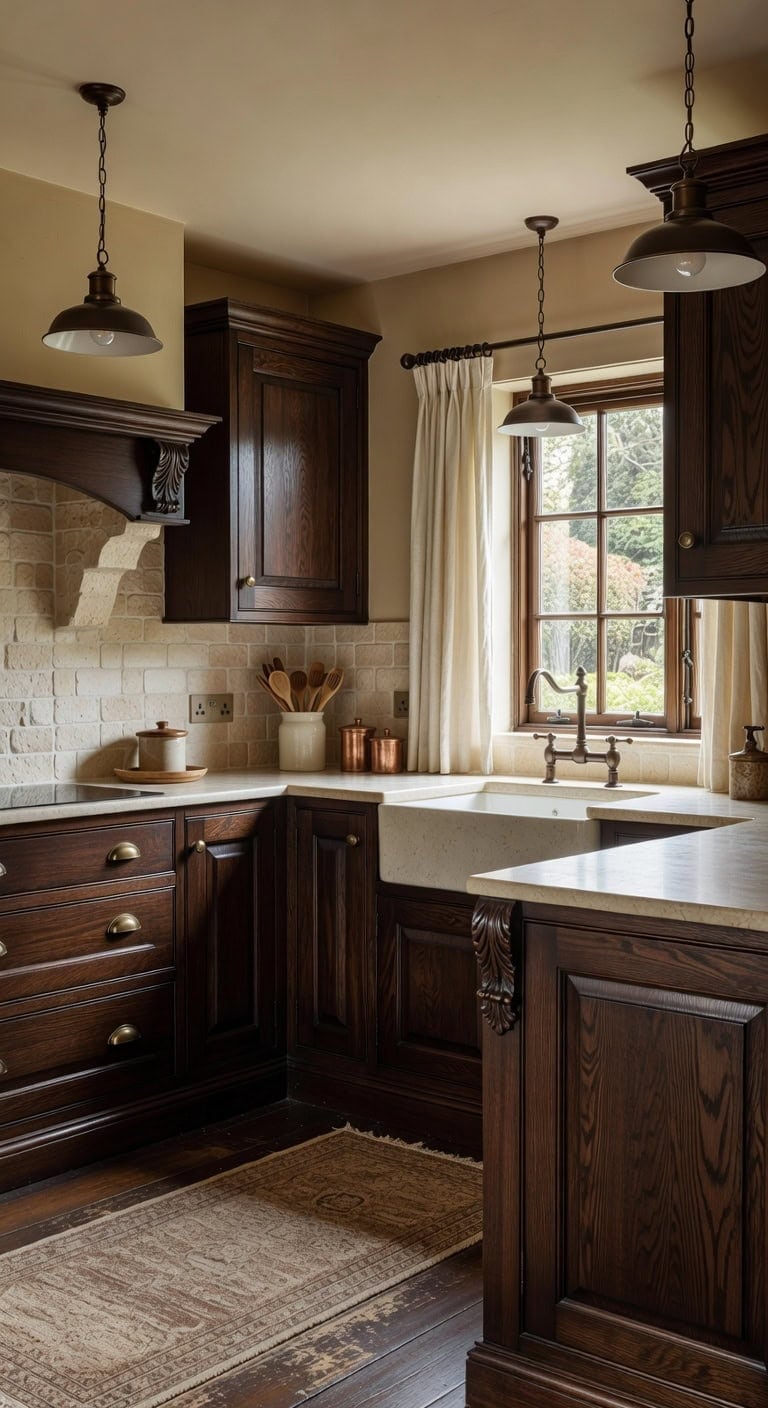 timeless warm traditional kitchen design
