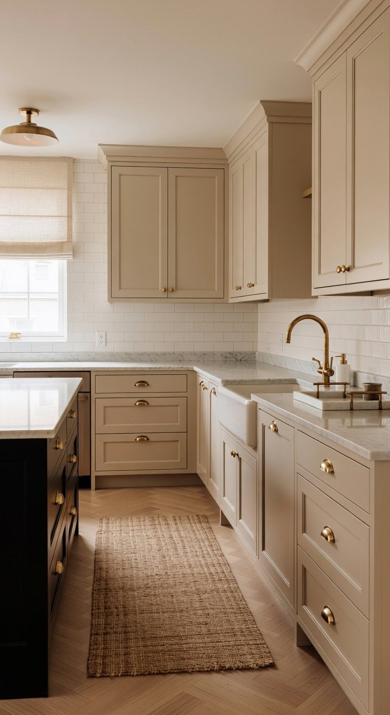 transformative brass gold kitchen upgrade