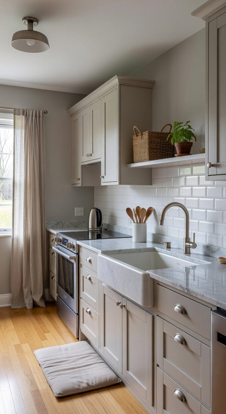 transitional warm natural sophisticated