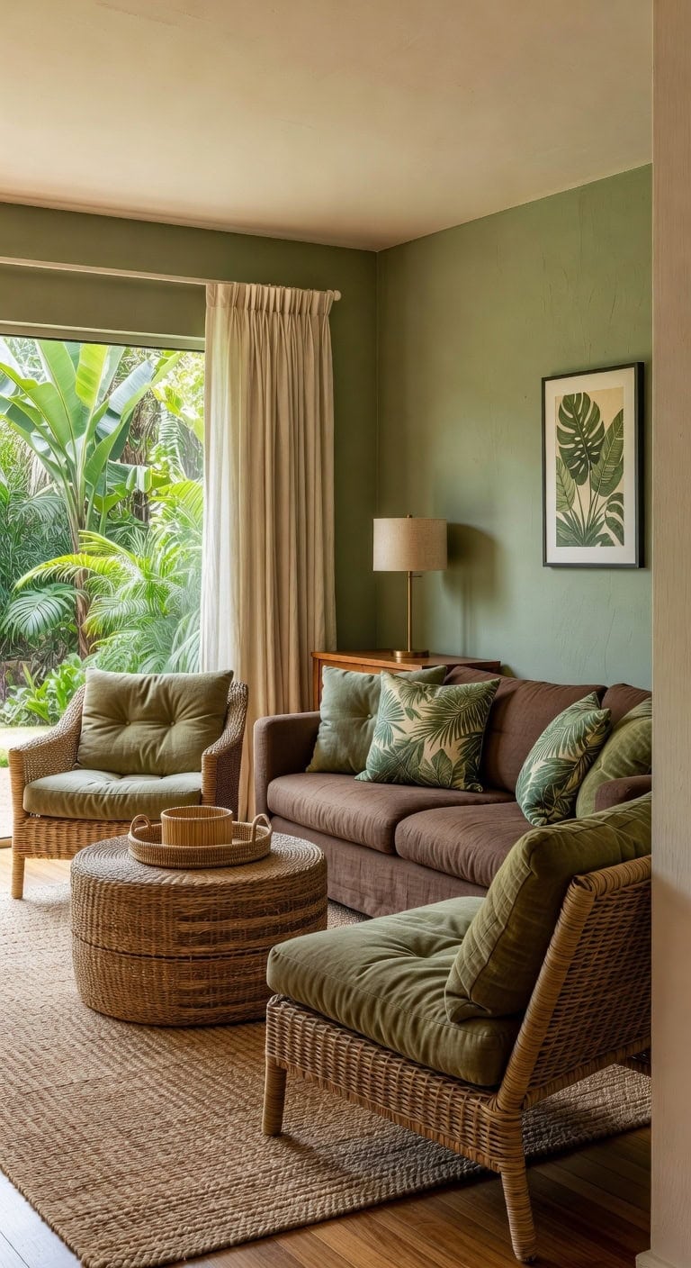 23 Dark Brown Couch Living Room Ideas for Cozy, Rich Spaces - Textured Apartment Living Room Ideas