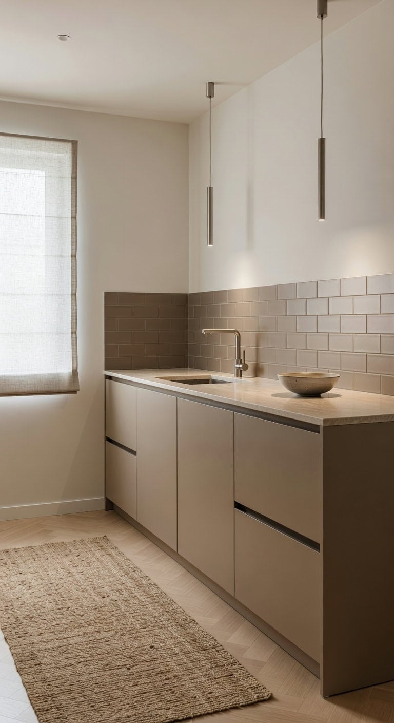 understated elegance matte sophistication streamlined minimalism tranquil functionality