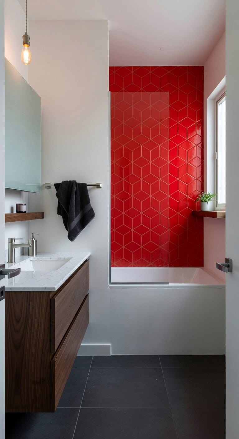 urban chic geometric contrast