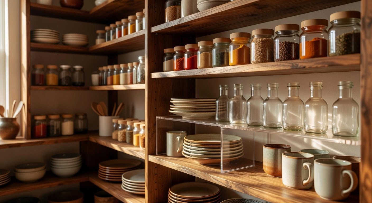 versatile secure customizable easy to install acrylic shelves