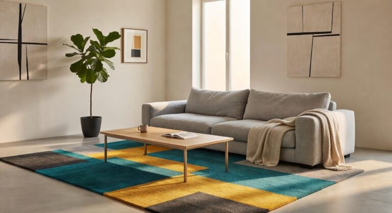 vibrant contemporary area rug designs