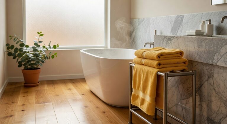 vibrant mustard towel collections for 2026