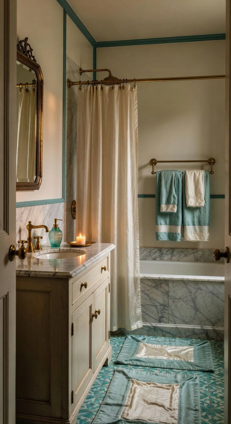 vintage marble spa elegance