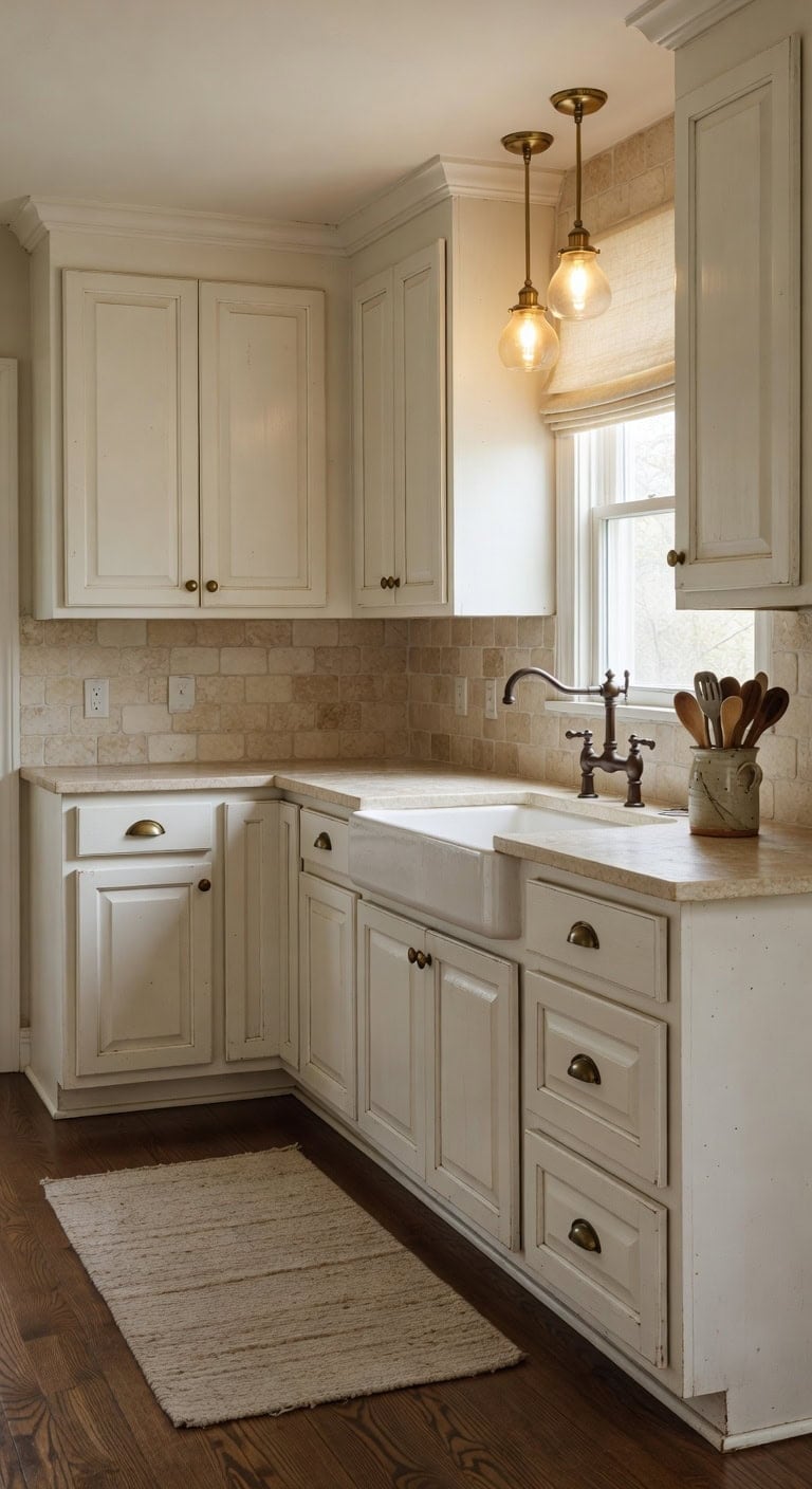 warm aged glowing tactile