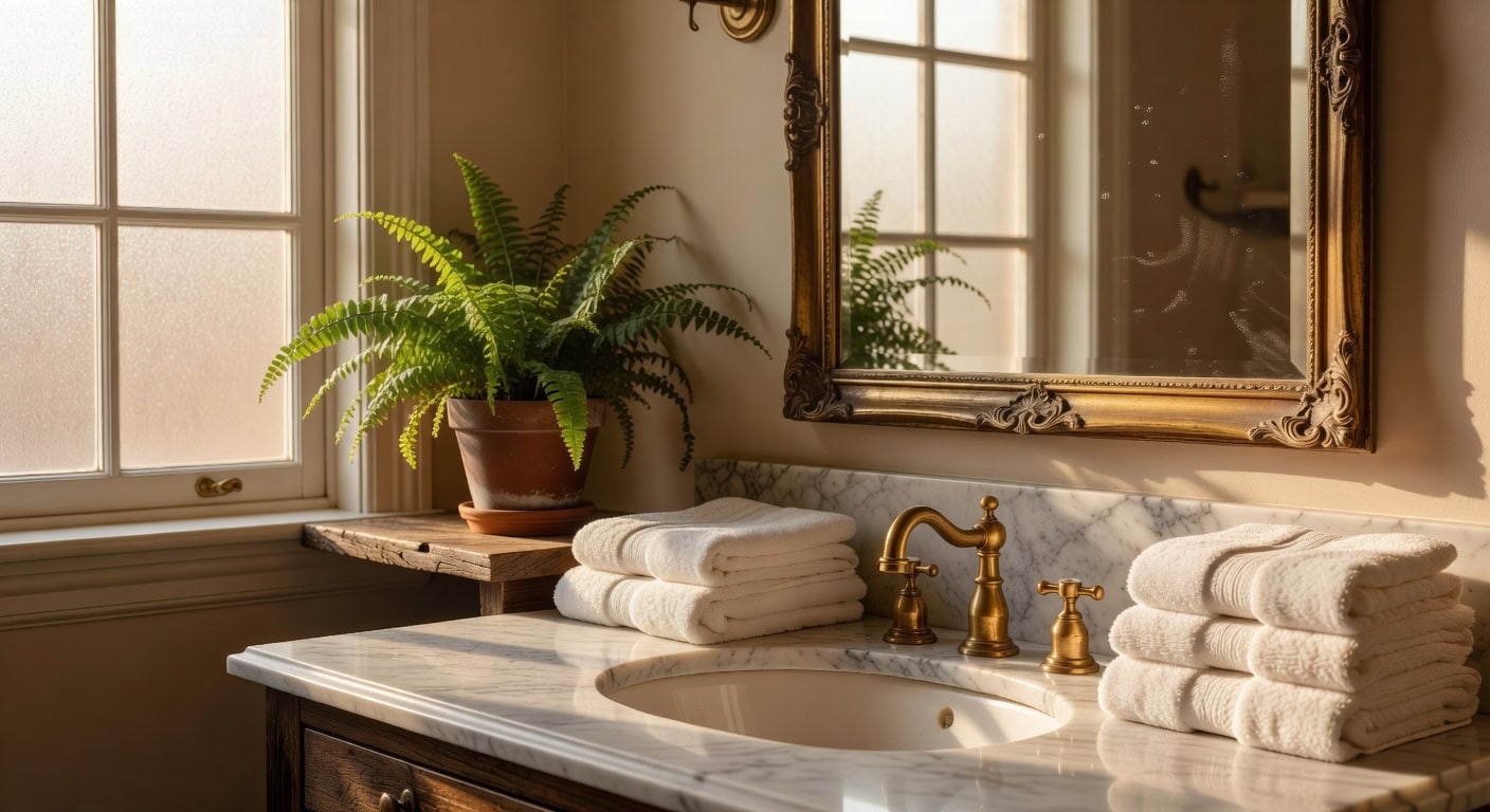 warm brass patina spout height ergonomic grip flow rate