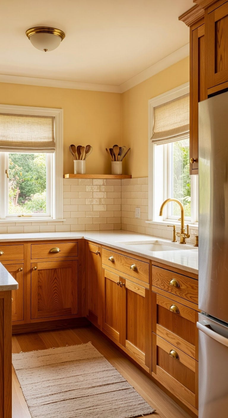 warm bright grounded contrasting