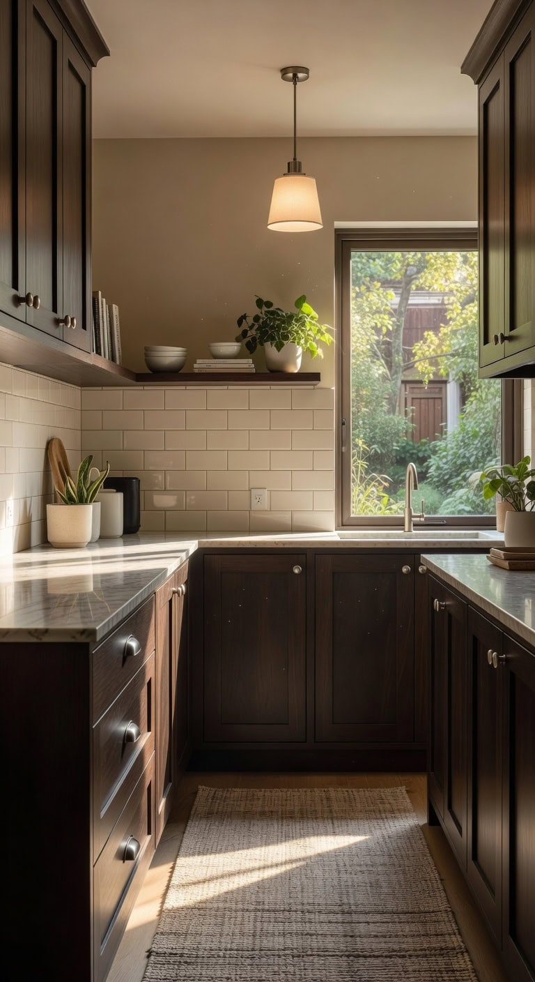 warm cozy kitchen decor ideas