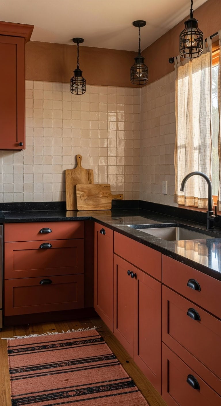 warm grounded earthy modern