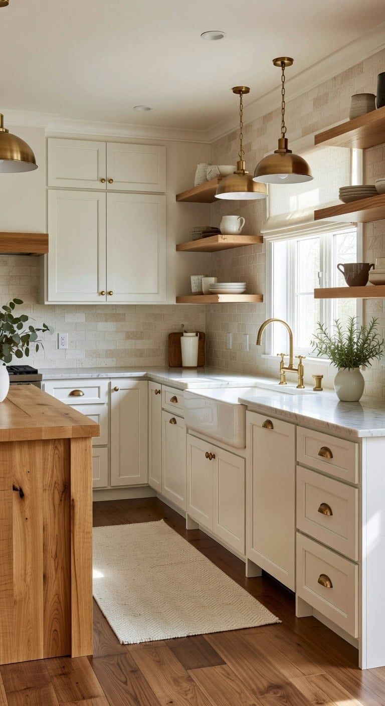 warm inviting natural balanced