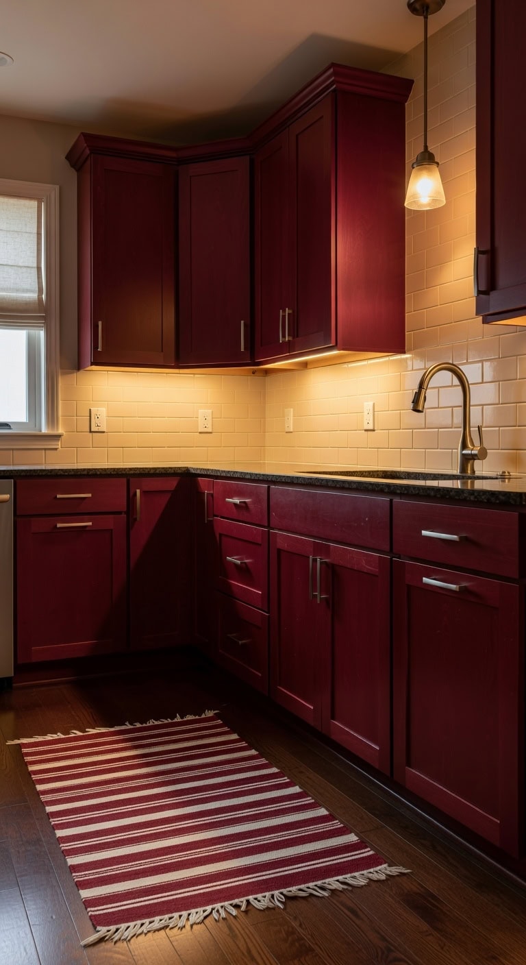 warm layered intentional kitchen ambiance