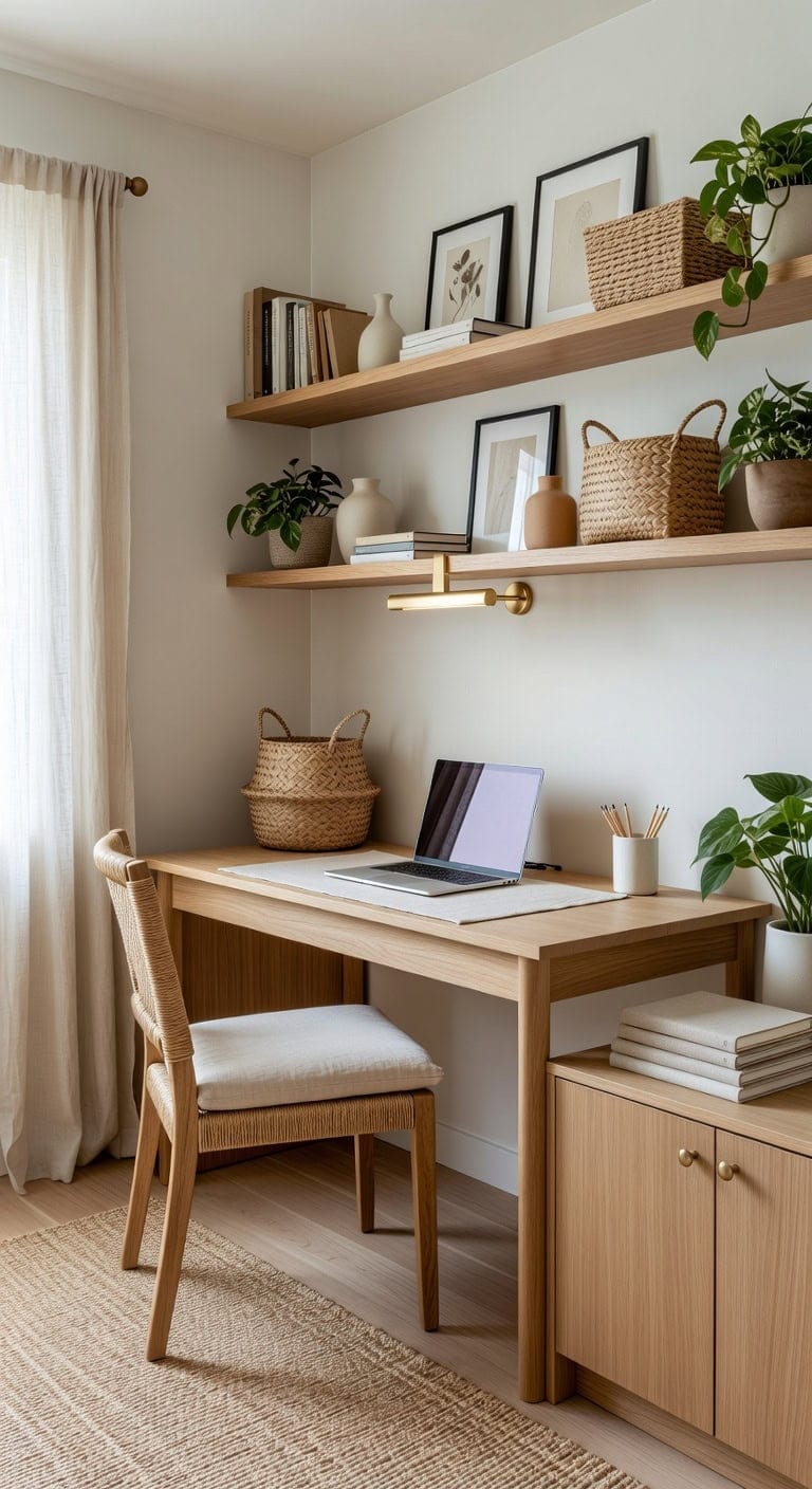 warm layered meaningful uncluttered display